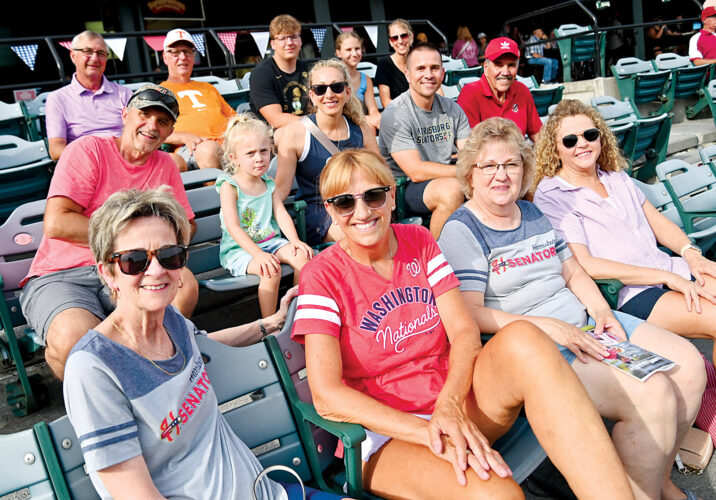 Rooting interest: Senators player Lawson has family ties to area